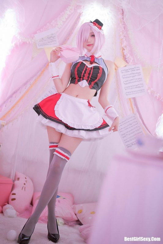 Coser@周叽是可爱兔兔 Vol.027 玛修情人节-六月图吧