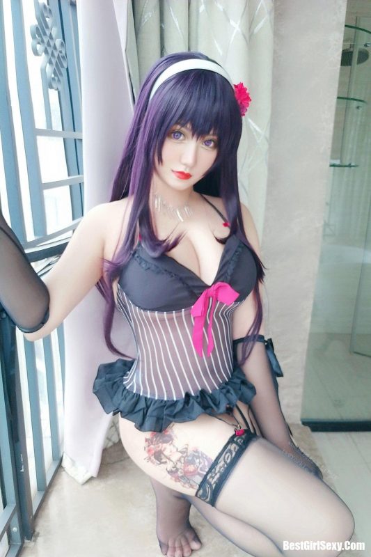 Coser@夏鸽鸽不想起床 Vol.010 霞之丘诗羽-六月图吧