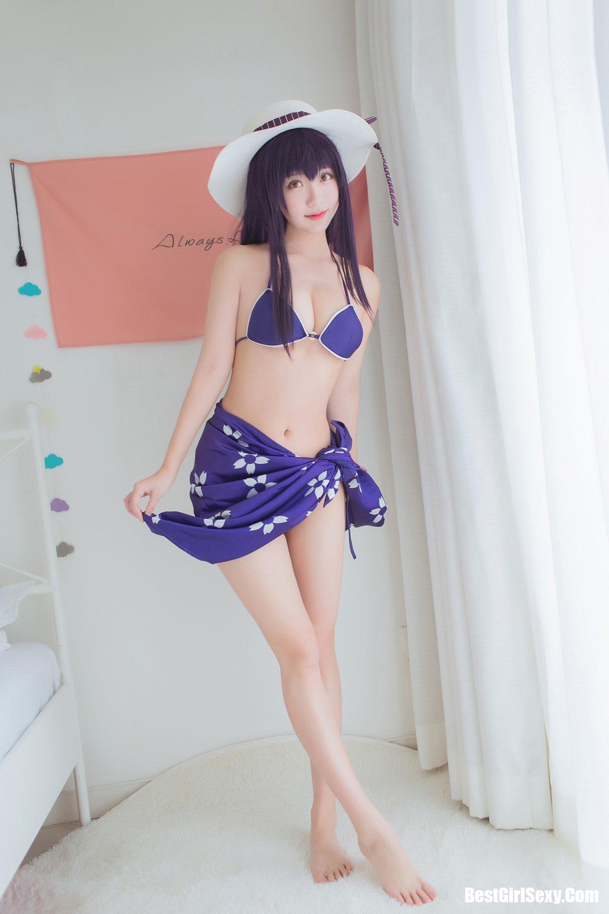 Coser@黑川 Vol.008 霞之丘诗羽学姐-六月图吧