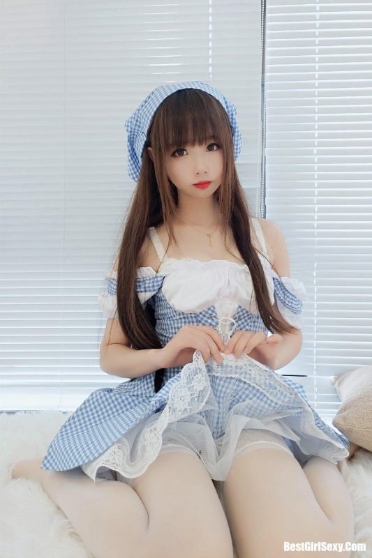 Coser@雪琪SAMA Vol.035 田园女仆-六月图吧