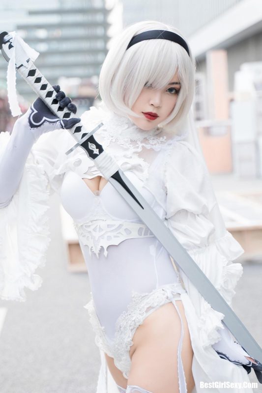 Coser@白烨 Vol.009 2b 黑白-六月图吧