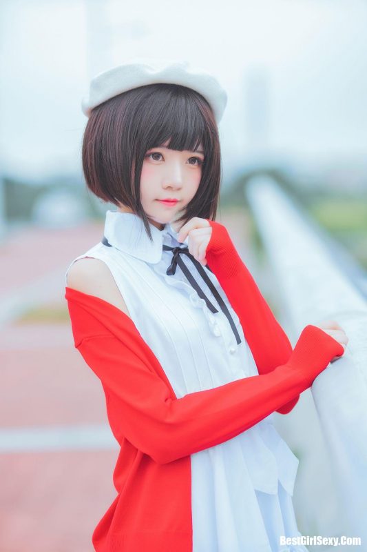 Coser@桜桃喵 Vol.031 加藤惠 常服-六月图吧
