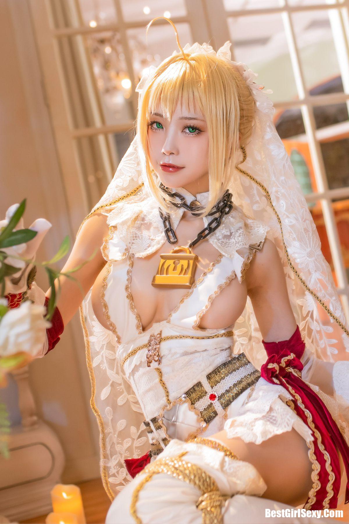 Coser@水淼Aqua Vol.073 尼禄x玉藻前-六月图吧