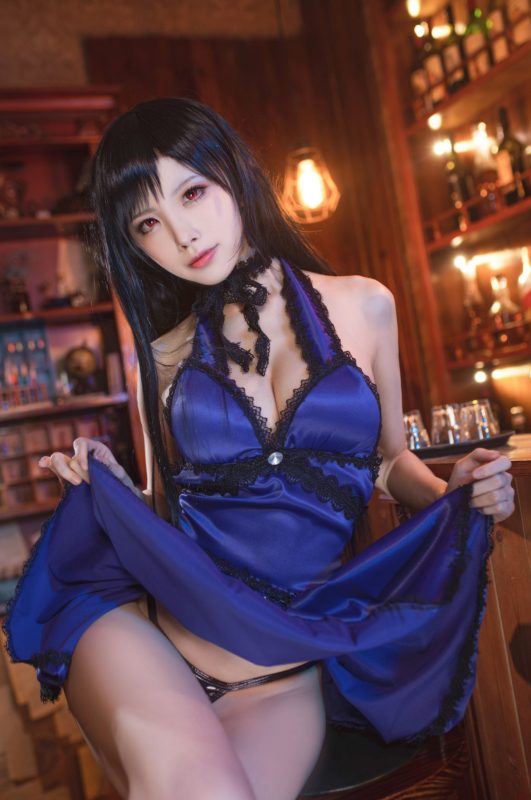 Coser@水淼Aqua Vol.041 蒂法旗袍和礼服-六月图吧