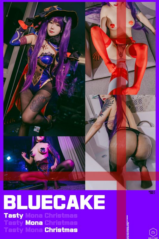 BlueCake Sohee – Tasty Mona Christmas Genshin Impact-六月图吧