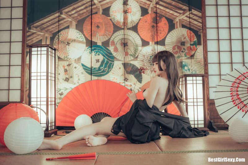 Coser@过期米线线喵 和风浴衣-六月图吧