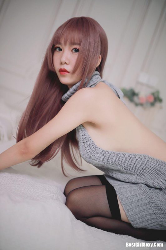 Coser@抖娘-利世 毛衣-六月图吧