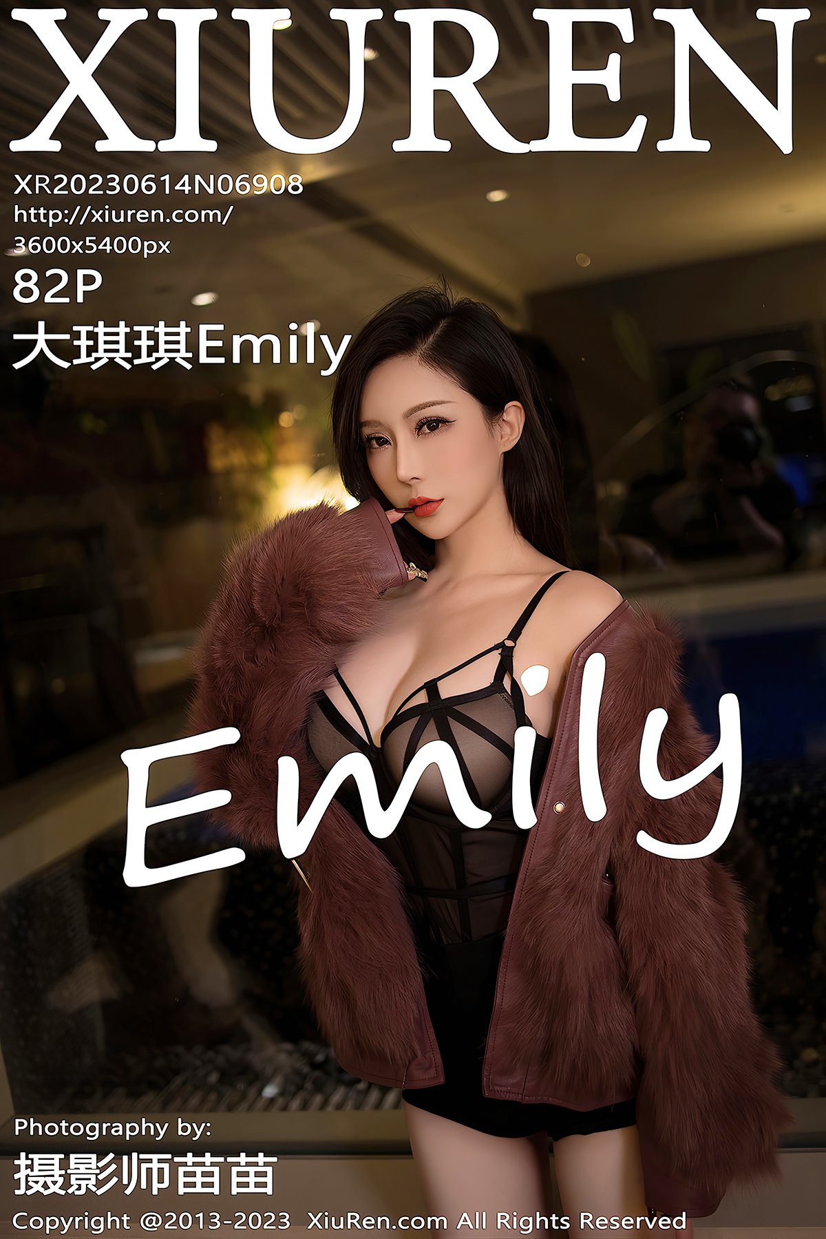 XiuRen秀人网 No.6908 Da Qi Qi Emily-六月图吧