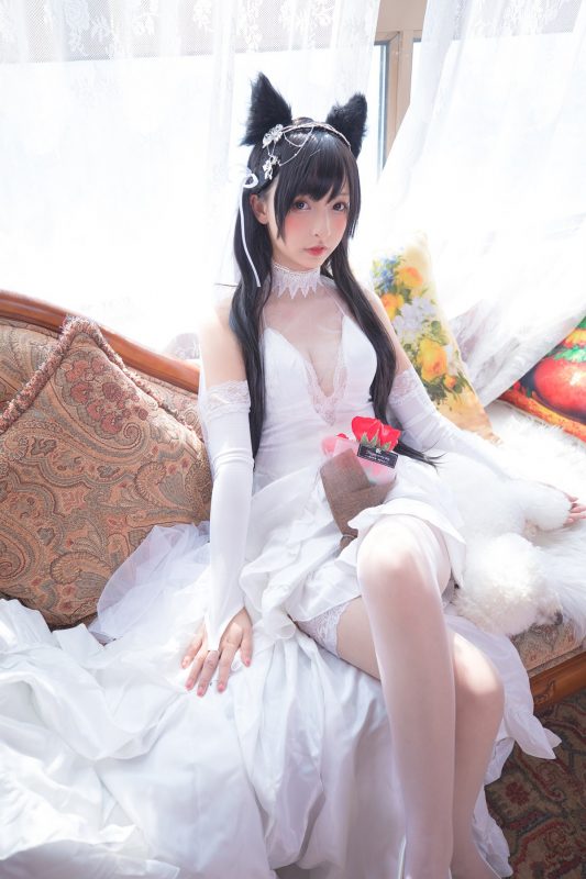 Coser@神楽坂真冬 Vol.044 电子相册-明日の花嫁 A-六月图吧