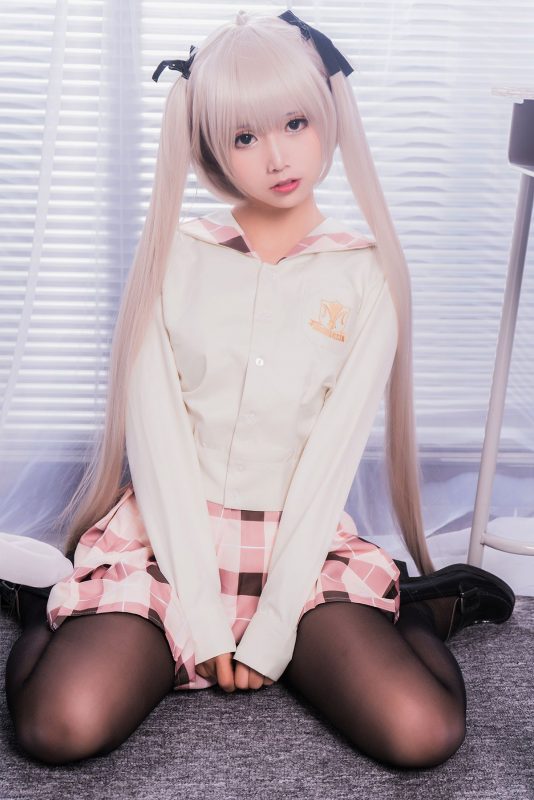 Coser@面饼仙儿 No.005 黑丝穹妹-六月图吧