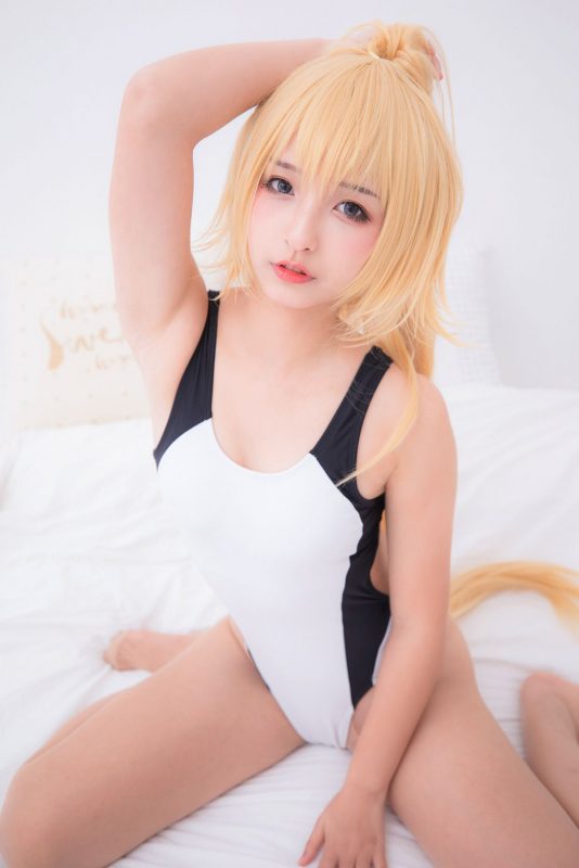 Coser@神楽坂真冬 Vol.036 电子相册-白贞德 Swimingthedrea A-六月图吧