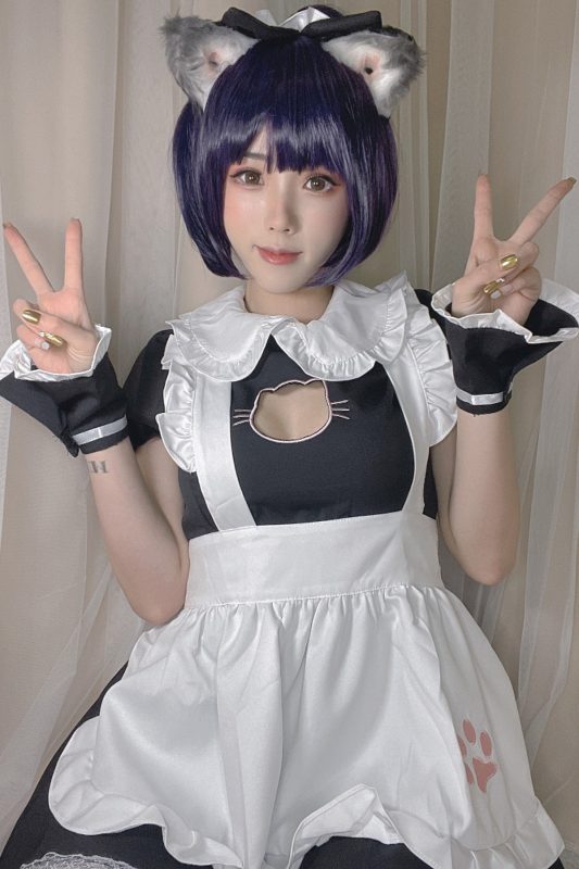 Coser@钛合金TiTi 女仆自拍-六月图吧