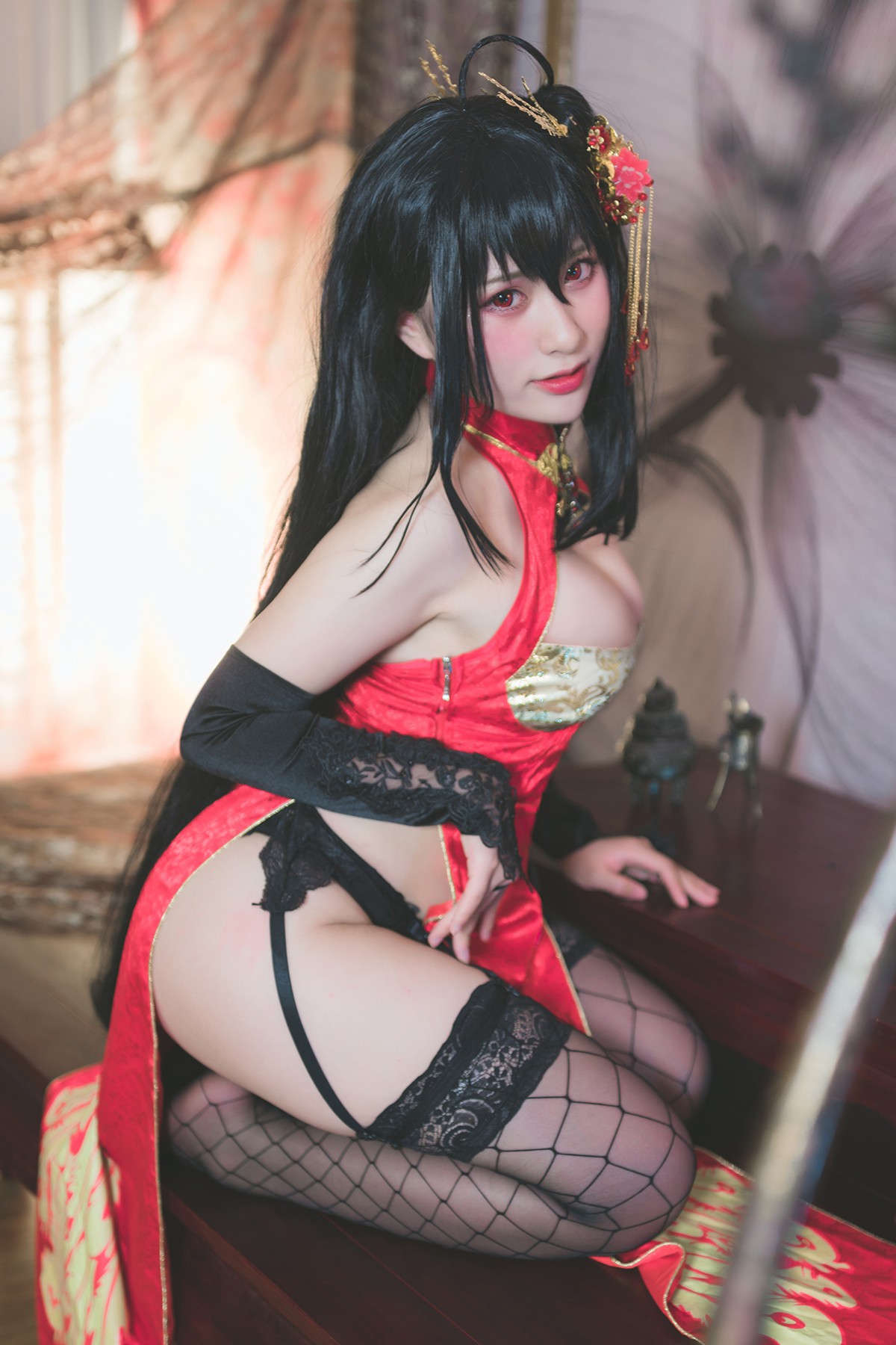 Coser@柘烟_Zuken No.04 大凤旗袍-六月图吧