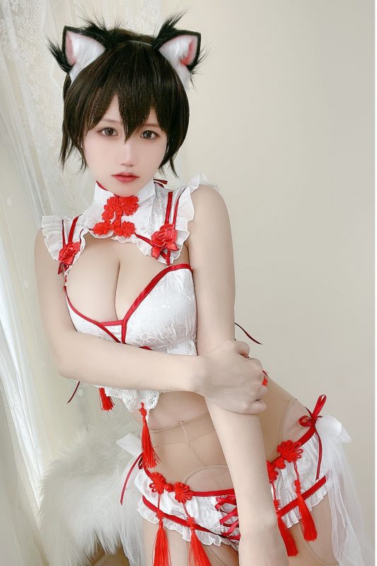 Coser@小仓千代w Vol.017 短发猫耳-六月图吧