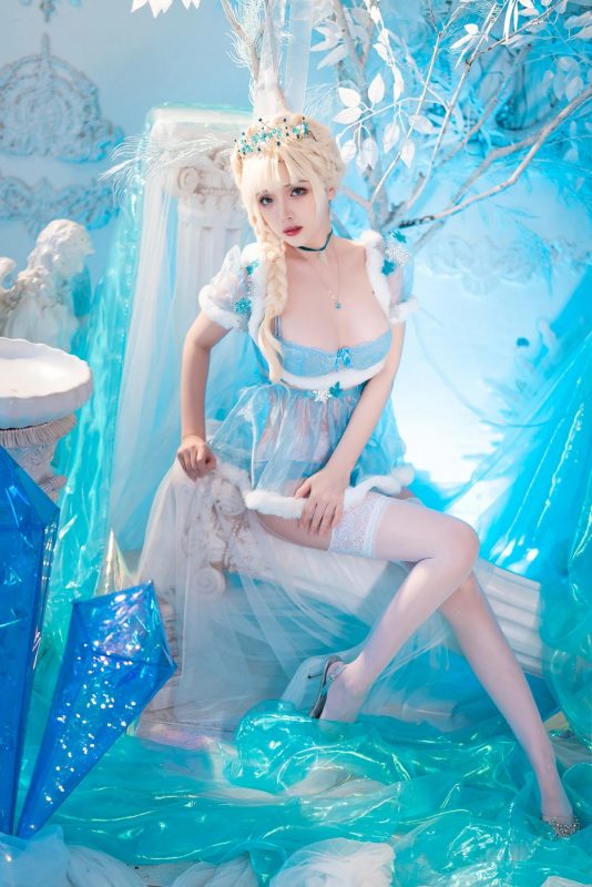 Coser@雯妹不讲道理 Vol.073 冰雪-六月图吧