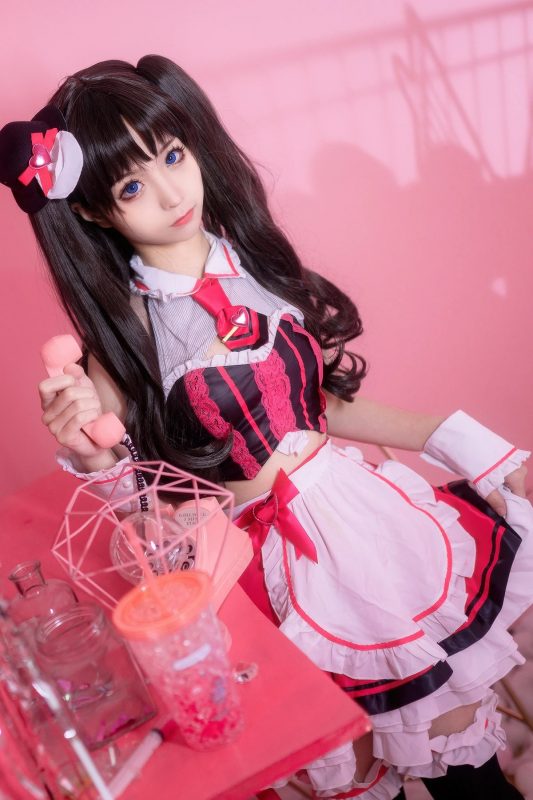 Coser@蠢Mo Mo Vol.077 女仆凛-六月图吧