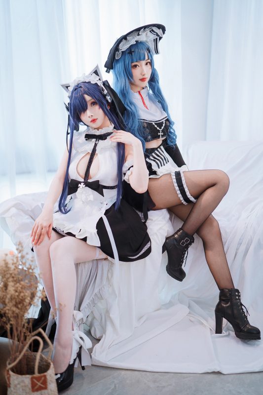 Coser@rioko凉凉子 Vol.102 奥古斯特女仆-六月图吧