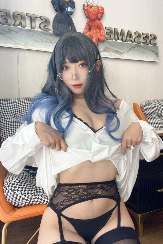 Coser@Money冷冷 Vol.19 衬衫裙-六月图吧