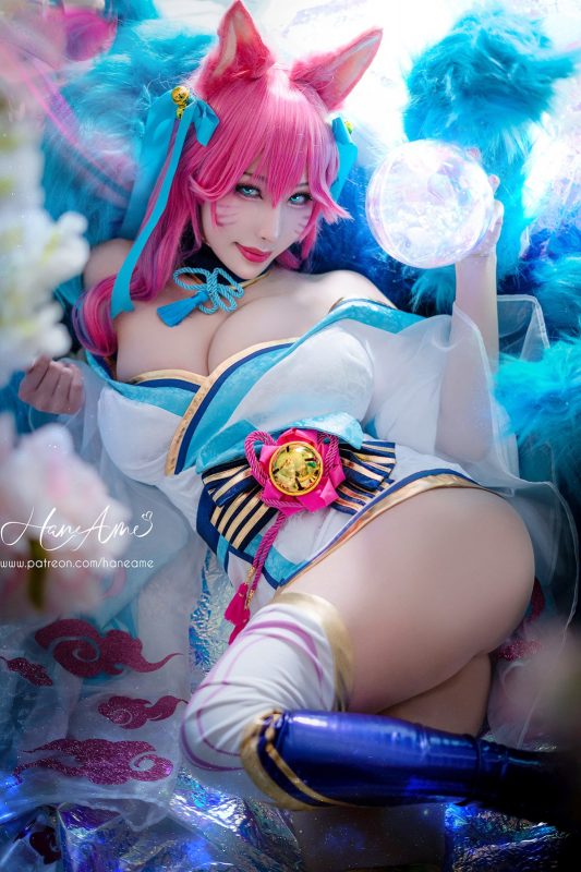 Coser@HaneAme – Spirit Blossom Ahri-六月图吧
