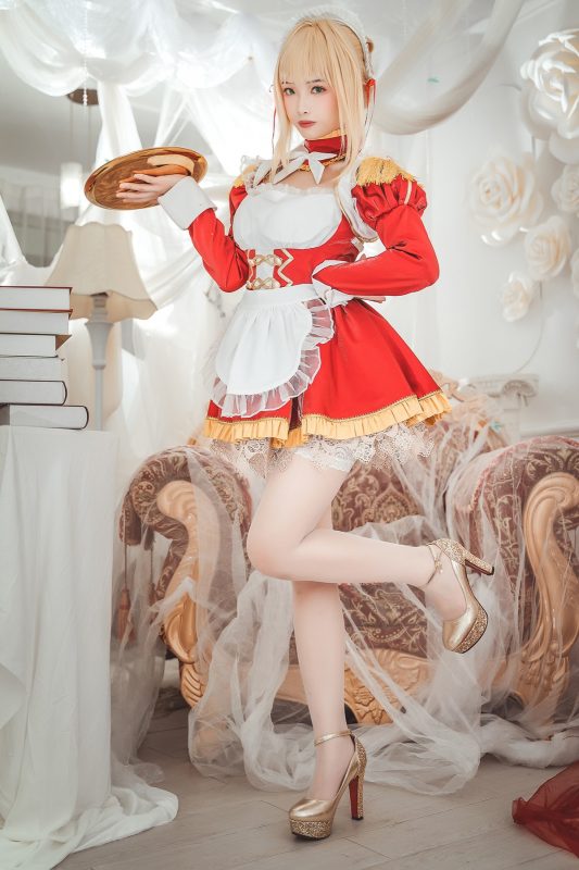 Coser@雯妹不讲道理 Vol.028 尼禄女仆-六月图吧