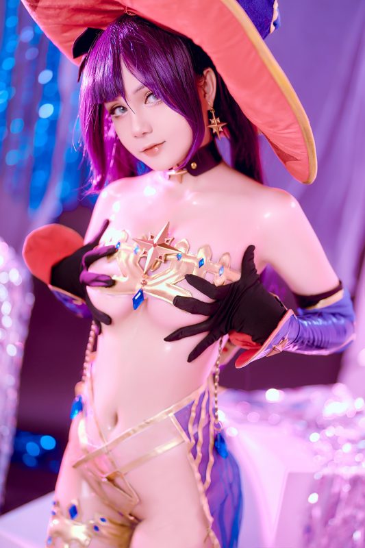 Coser@Joyce Lin2x – Mona Genshin Impact-六月图吧