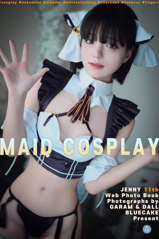BLUECAKE Jeong Jenny 정제니 – Maid Cosplay Part1-六月图吧