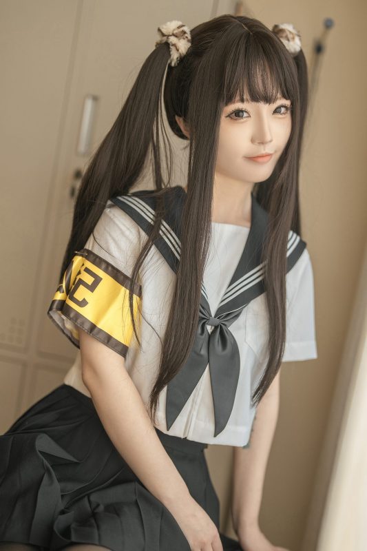 Coser@桃良阿宅 – 教室JK-六月图吧