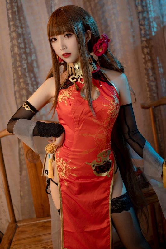 Coser@面饼仙儿 No.115 DSR50 红牡丹-六月图吧