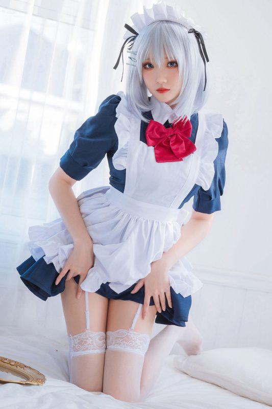 Coser@瓜希酱 – 折纸女仆-六月图吧