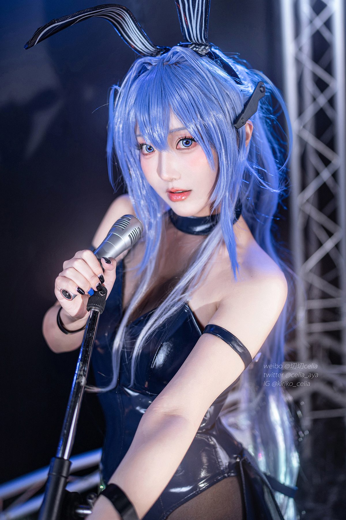 Coser@切切Celia – 花园兔女郎-六月图吧