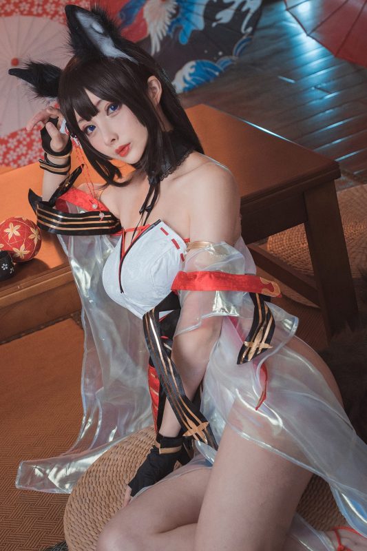Coser@rioko凉凉子 – Azurlane Amagi-六月图吧