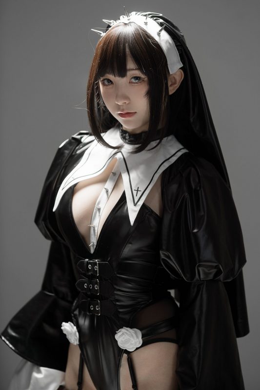 Coser@花铃 – 杀戮修女-六月图吧