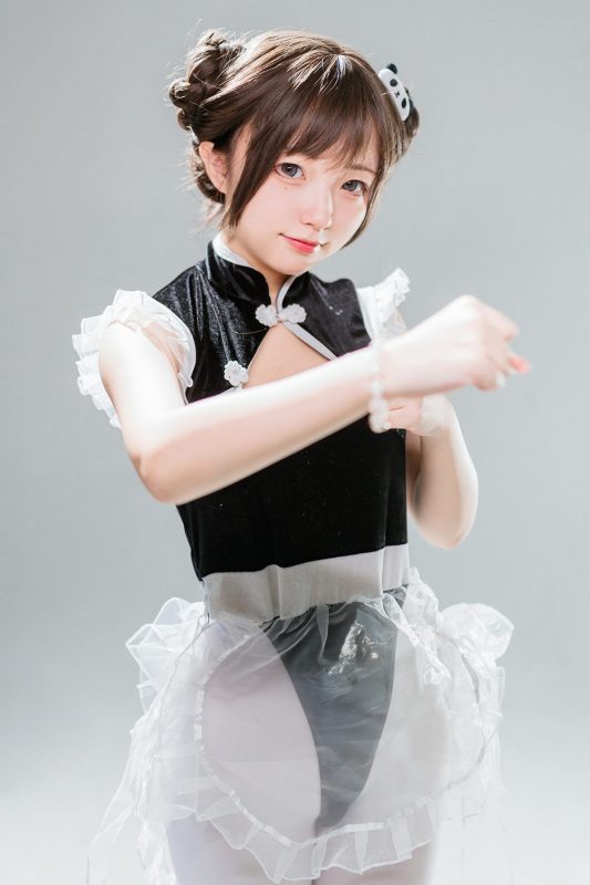Coser@花铃 – 小熊猫女仆-六月图吧