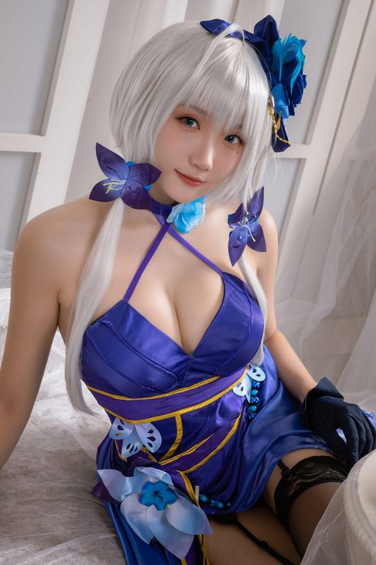 Coser@瓜希酱 – 光辉 茶会-六月图吧