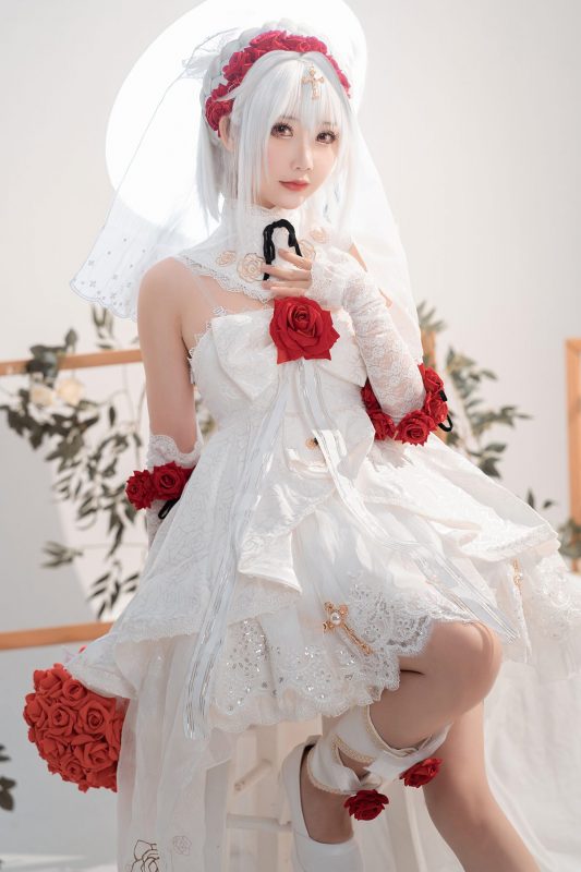 Coser@面饼仙儿 No.089 德丽莎婚纱-六月图吧