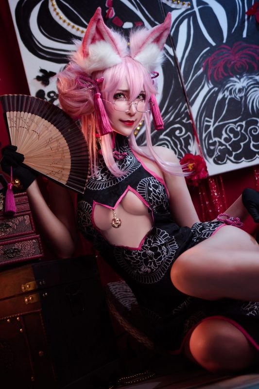 Coser@翎柒菜菜 No.003 是坏女人-六月图吧