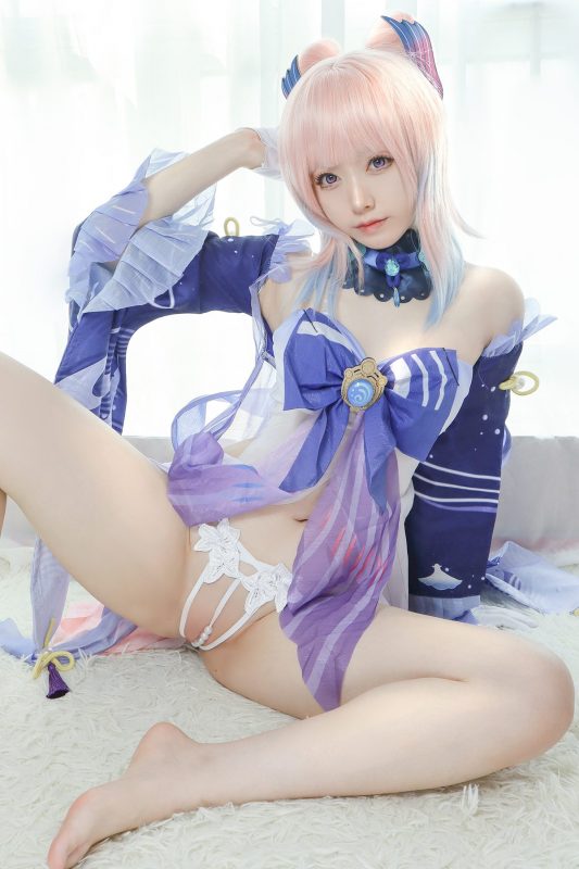 Coser@Asagiriai 愛ちゃん – 原神 珊瑚宫心海-六月图吧