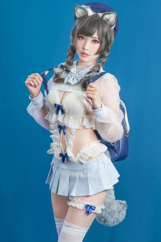 Coser@Ely_eeeElyEE子 – 灰太狼-泳圈-六月图吧