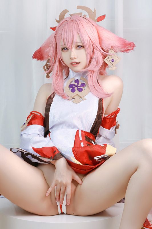 Coser@Asagiriai 愛ちゃん – 原神 八重神子-六月图吧