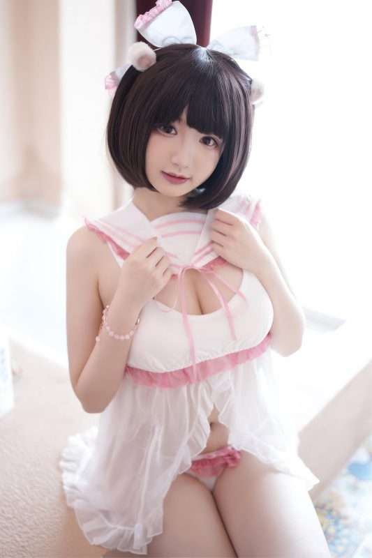 Coser@雪晴Astra 雪晴嘟嘟 Vol.046 浴缸牛奶-六月图吧