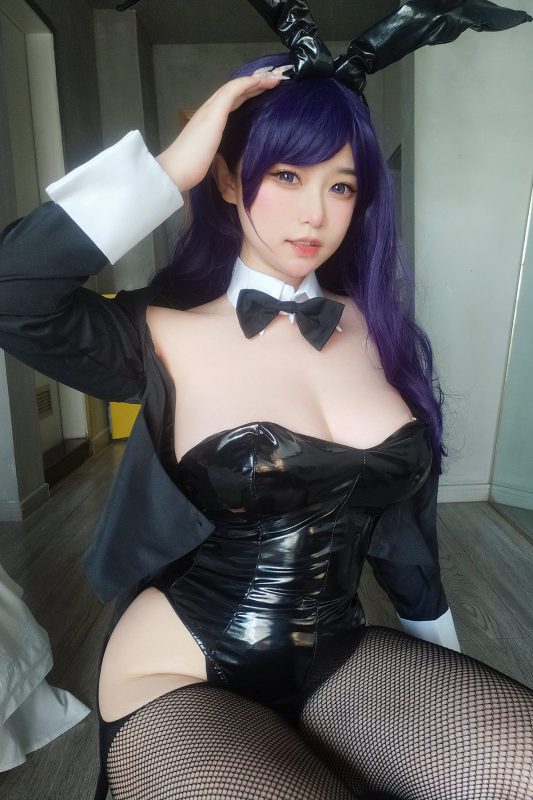 Coser@女主K – 海梦兔女郎-六月图吧