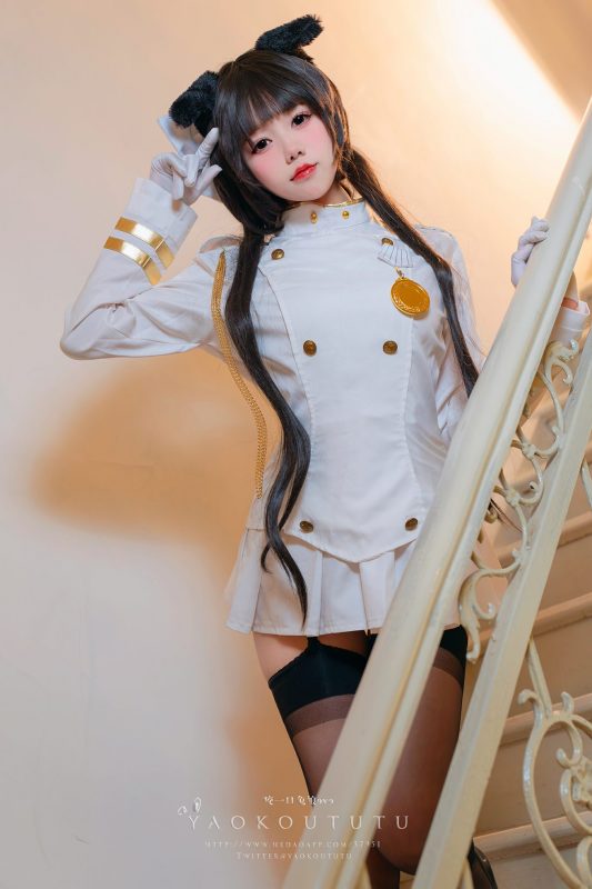 Coser@黏黏团子兔 – 八月T3专属特典 爱宕 八月T3专属舞蹈 Excuse me-六月图吧