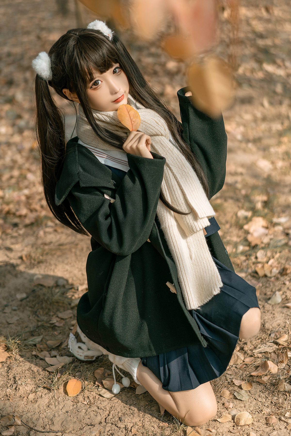 Coser@蠢沫沫 Vol.165 沫沫真爱版 秋季JK-六月图吧