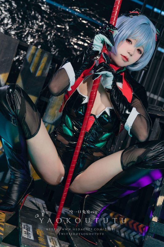 Coser@黏黏团子兔 – 『黑凌波』&小剧场-六月图吧