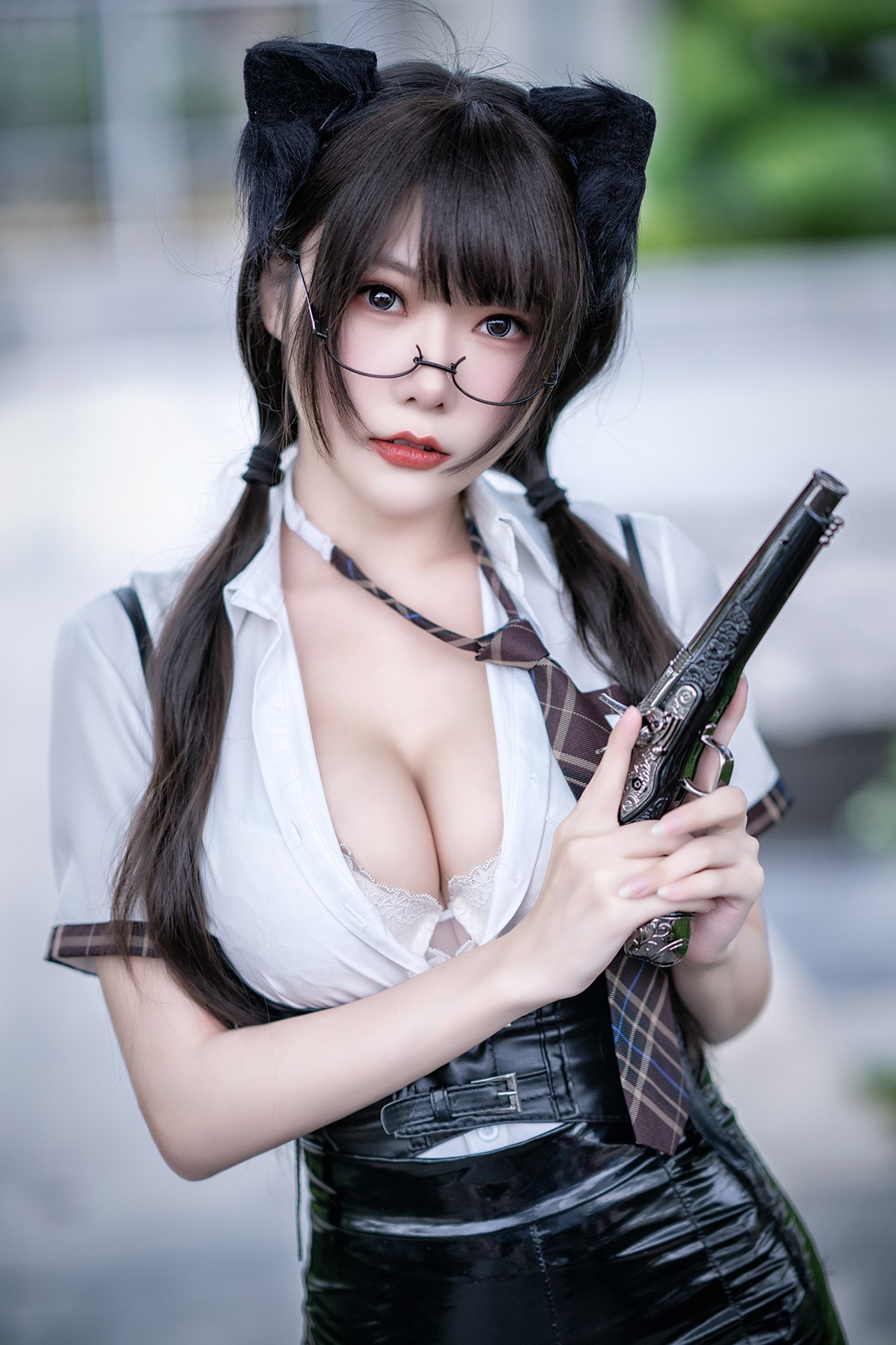 Coser@香草喵露露 No.059 萤火虫动漫游戏嘉年华 漫展返图-六月图吧