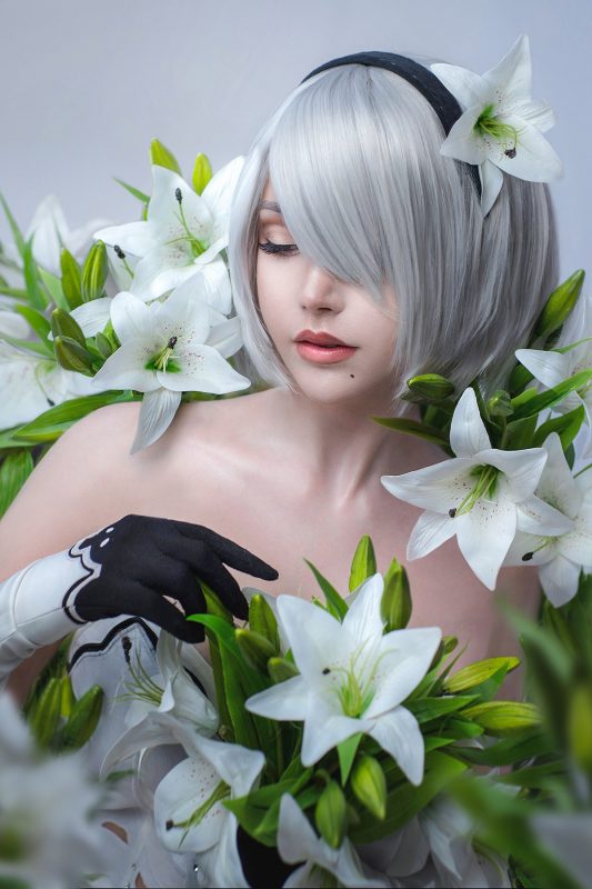 Coser@Sayathefox – 2B Floral-六月图吧