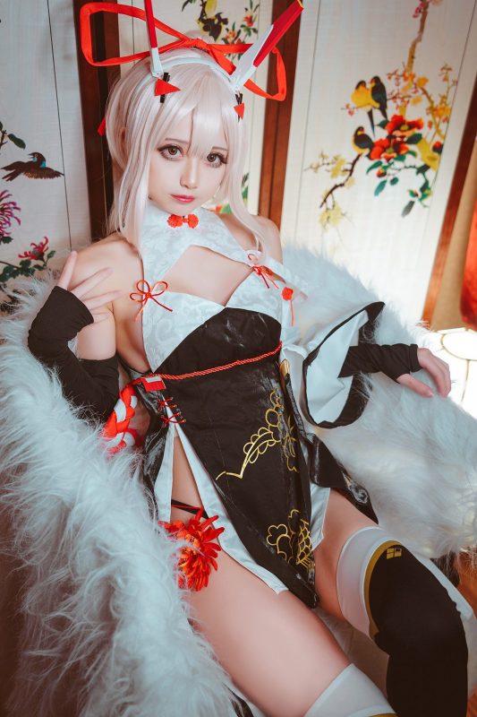 Coser@沖田凜花Rinka – Ayanami Cheongasm-六月图吧