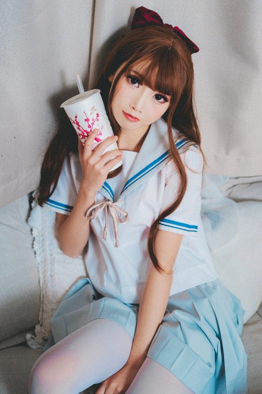 Coser@面饼仙儿 No.043 JK秀-六月图吧