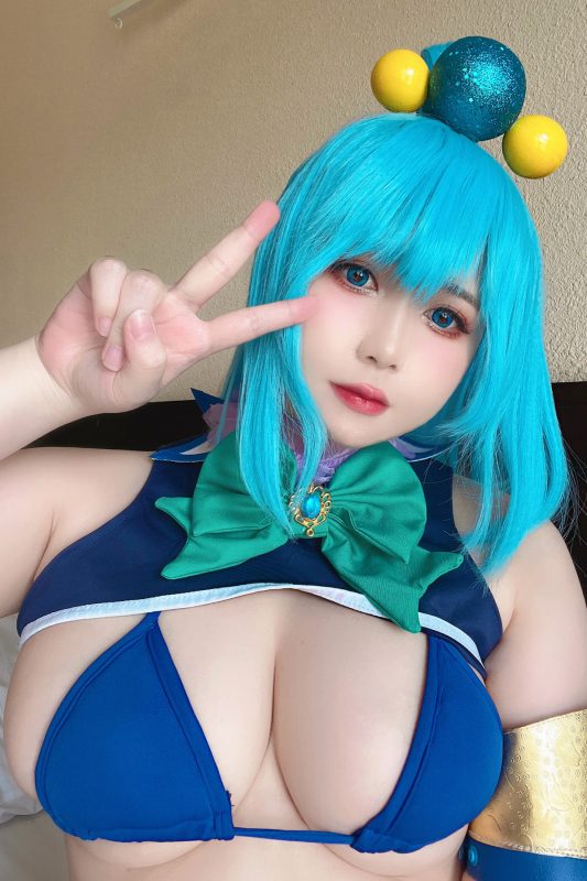 Coser@Uy Uy – Aqua Bikini-六月图吧