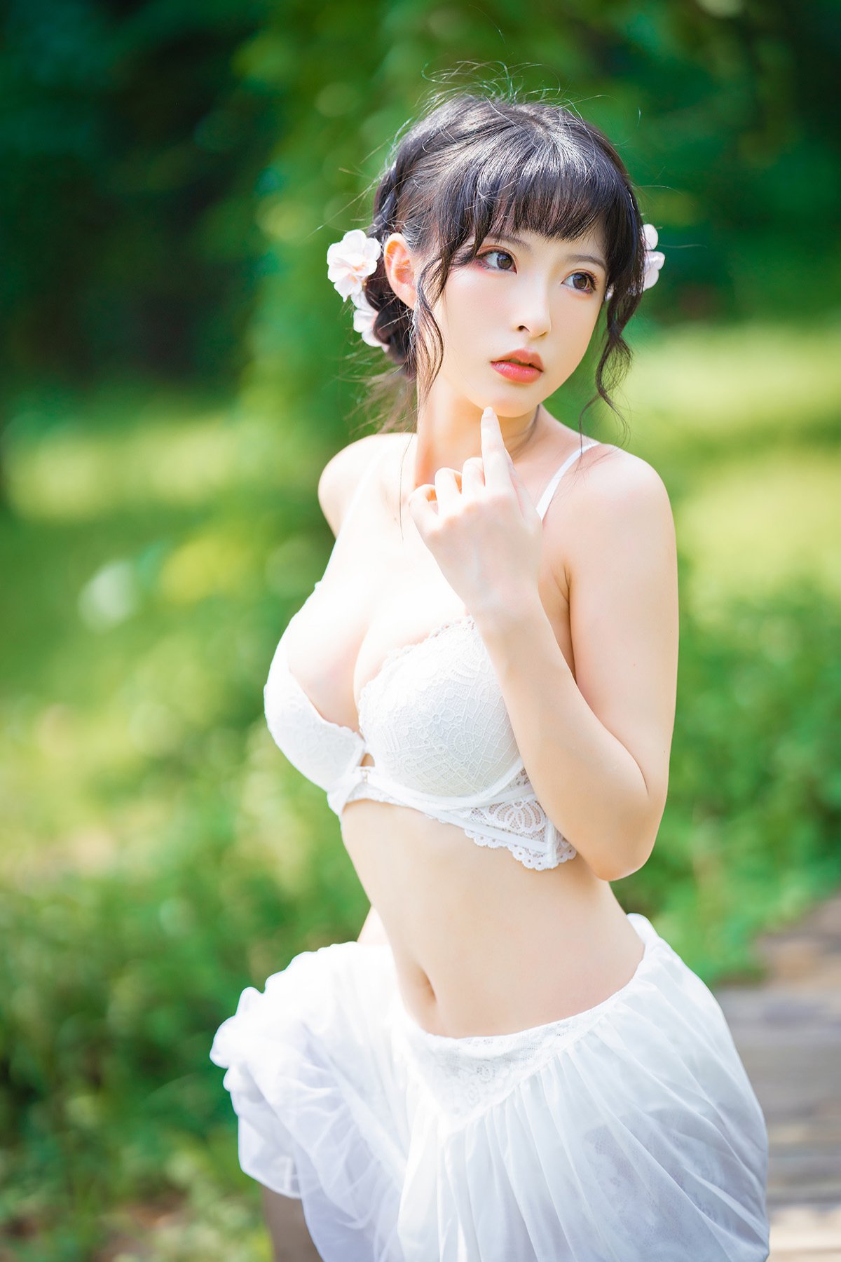 Coser@清水由乃 Vol.027 蕾丝花园-六月图吧